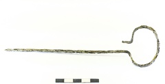 AI-4444:195 Lehmja-Loo II tarandkalme, rõngaspeaga ehtenõel (f. Mari-Liis Posti)