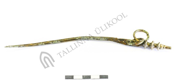 AI-4444:211 Lehmja-Loo II tarandkalme, profileeritud peaga ehtenõel (f. Mari-Liis Posti)
